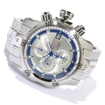 Silver-tone/Blue