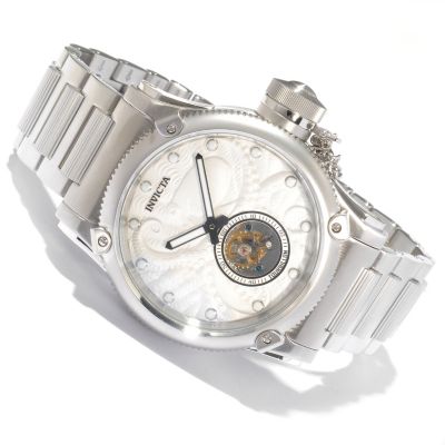 618-569 - Invicta Men's Russian Diver Octopus Limited Edition Mechanical Tourbillon Bracelet Watch