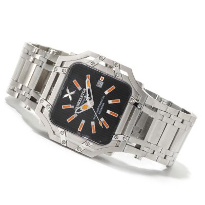 618-593 - XO Skeleton Men's Intercontinental Voyager Automatic Limited Edition Stainless Steel Bracelet Watch