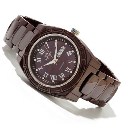 Oniss Women's Ceramic MOP Dial Bracelet Watch