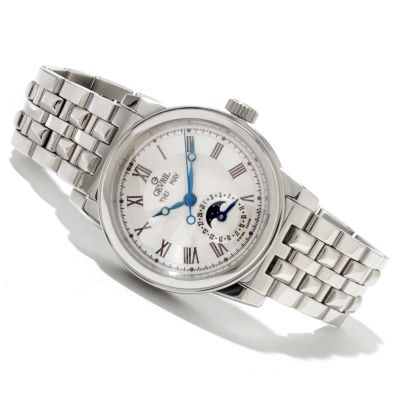 618-638 - Gevril Men's Chelsea Limited Edition Swiss Made Automatic Stainless Steel Bracelet Watch