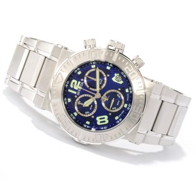 INVICTA RESERVE MEN'S OCEAN REEF SWISS CHRONO BRACELET WATCH W/ 3 DIVE CASE