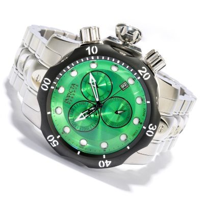 INVICTA RESERVE MEN'S VENOM SWISS QUARTZ CHRONO STAINLESS BRACELET WATCH