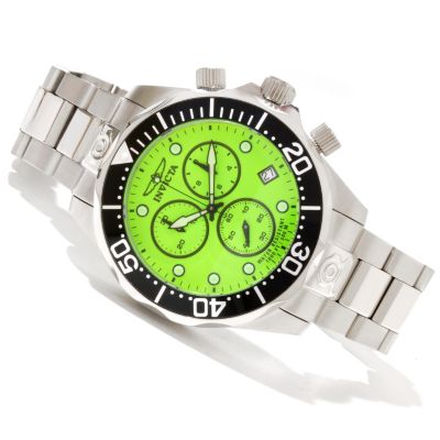 618-806 - Invicta Men's Grand Diver Swiss Quartz Chronograph Stainless Steel Bracelet Watch