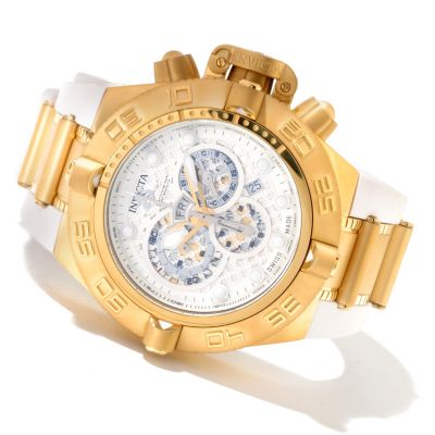 INVICTA MEN'S SUBAQUA NOMA IV SWISS QUARTZ CHRONO RUBBER STRAP WATCH