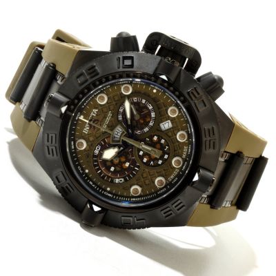618-814 - Invicta Men's Subaqua Noma IV Swiss Made Quartz Chronograph Polyurethane Strap Watch