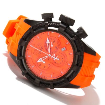 INVICTA RESERVE MEN'S BOLT SPORT SWISS QUARTZ CHRONO SILICONE STRAP WATCH