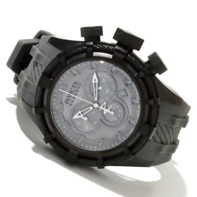 INVICTA RESERVE MEN'S BOLT SPORT SWISS QUARTZ CHRONO SILICONE STRAP WATCH