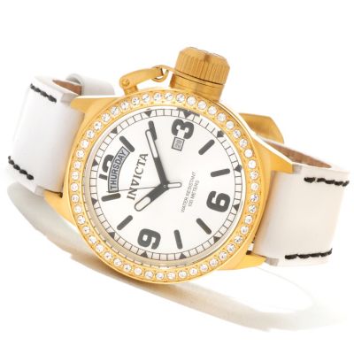 WHITE / GOLDTONE