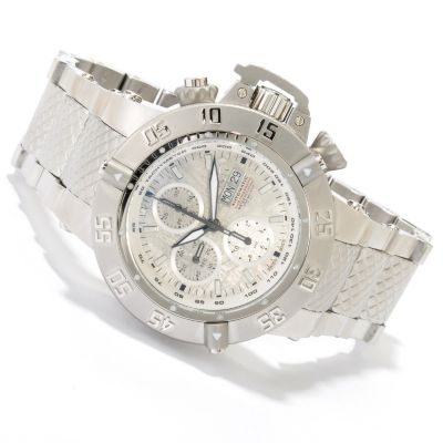 INVICTA MENS SUBAQUA NOMA IV SWISS AUTOMATIC CHRONO METEORITE BRACELET WATCH