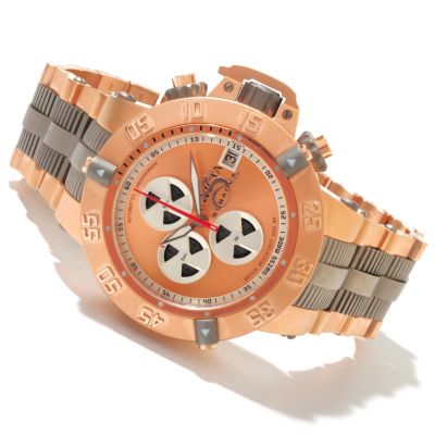 618-848 - Invicta Men's Subaqua Noma III Swiss A07 Valgranges Chronograph Bracelet Watch w/ 8-Slot Dive Case