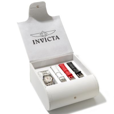 INVICTA WOMEN'S ANGEL QUARTZ BRACELET W/ 3 STRAPS