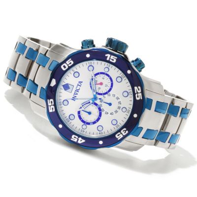 619-006 - Invicta Men's Pro Diver Scuba Quartz Chronograph Stainless Steel Bracelet Watch