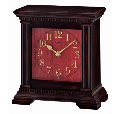 SEIKO ANTIQUE STYLE MUSICAL WOODEN MANTEL CLOCK