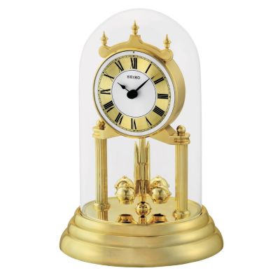 SEIKO ANNIVERSARY ROTATING PENDULUM CLOCK