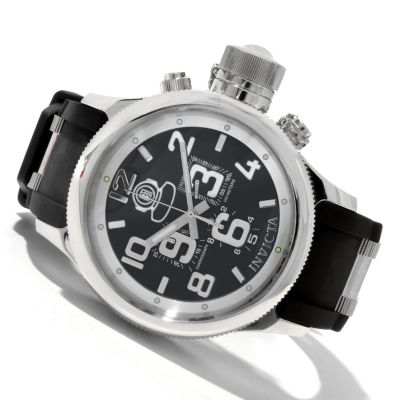 INVICTA MEN'S RUSSIAN DIVER QUARTZ CHRONO STRAP WATCH