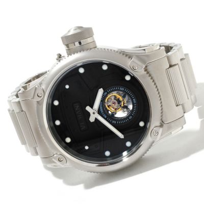 INVICTA MEN'S RUSSIAN DIVER SCUBA DIVER TOURBILLON STAINLESS BRACELET WATCH