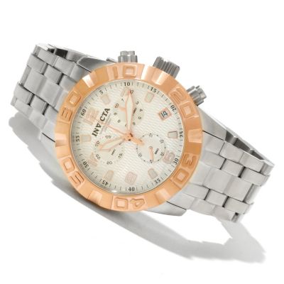 INVICTA MEN'S PRO DIVER ELITE QUARTZ CHRONOGRAPH STAINLESS BRACELET WATCH