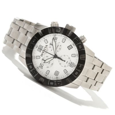 INVICTA MEN'S PRO DIVER ELITE QUARTZ CHRONOGRAPH STAINLESS BRACELET WATCH