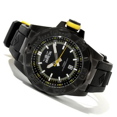 INVICTA MEN'S PRO DIVER OCEAN BARON QUARTZ STRAP WATCH W/ 3 DIVE CASE