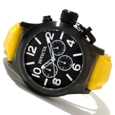 619-364 - Invicta Men's Corduba Quartz Chronograph Alligator Strap Watch