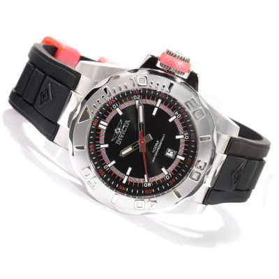 INVICTA MEN'S PRO DIVER OCEAN BARON QUARTZ STRAP WATCH W/ 3 DC