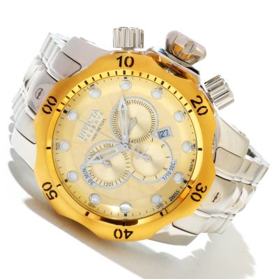 INVICTA RESERVE MEN'S VENOM SWISS CHRONO STAINLESS BRACELET WATCH