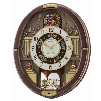 SEIKO MELODIES IN MOTION DANCING ELVES WALL CLOCK