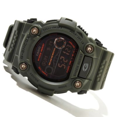 CASIO G SHOCK MILITARY 7900 SERIES SOLAR POWERED SELF- CHARGING STRAP WATCH