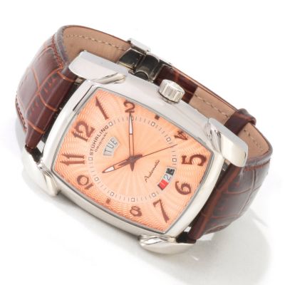 Stuhrling Original Men's "The Madison" Automatic Strap Watch