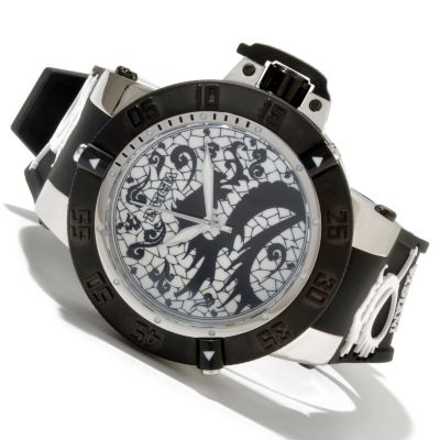 INVICTA MEN'S SUBAQUA NOMA III ARTIST DRAGON QUARTZ STRAP WATCH