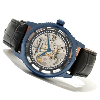 Stuhrling Original Men's Winchester Skeleton Automatic Strap Watch