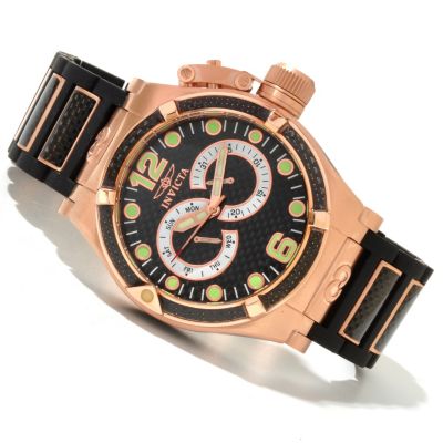 INVICTA MEN'S CORDUBA QUARTZ DAY/DATE STAINLESS/CARBONFIBER BRACELET WATCH