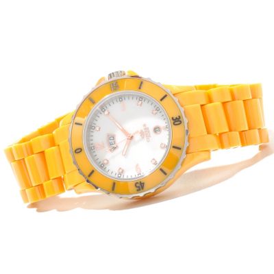 Oniss Women's Ceramic Swiss MOP Dial Bracelet Watch