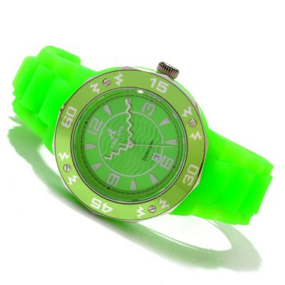 Adee Kaye Women's Date Silicon Strap Watch