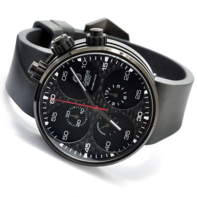 Meccaniche Veloci Men's Quattro Valvole Swiss Made Automatic Strap Watch