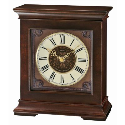 SEIKO WESTMINSTER WHITTINGTON ORNAMENTAL DIAL CHIME DESK CLOCK