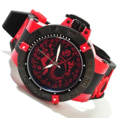619-638 - Invicta Men's Subaqua Noma III Dragon Dynasty Quartz Silicone Strap Watch