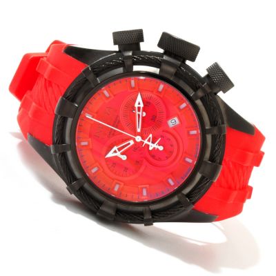 INVICTA MEN'S RESERVE BOLT SWISS MADE QUARTZ CHRONO STRAP WATCH