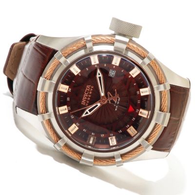INVICTA MEN'S RESERVE BOLT SPORT SWISS MADE QUARTZ DATE STRAP WATCH