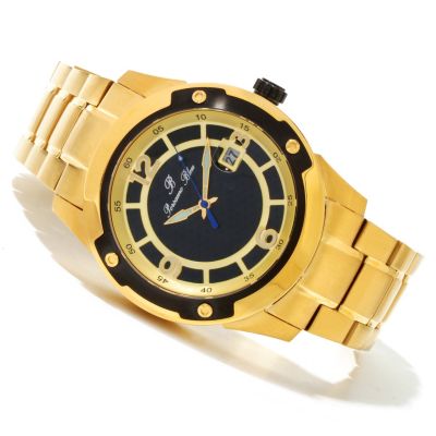 PORSAMO BLEU MEN'S TOKYO AUTOMATIC MOVEMENT STAINLESS BRACELET WATCH