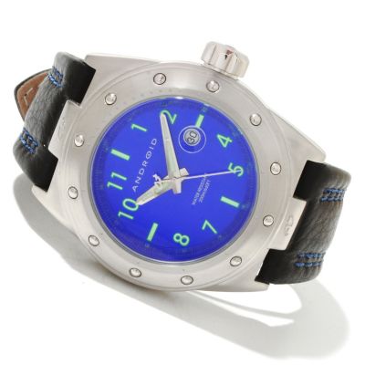 619-697 - Android Men's RPM 2 Quartz Leather Strap Watch