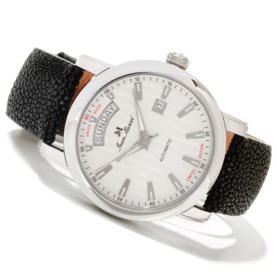 619-701 - Jean Marcel Men's Clarus Limited Edition Swiss Made Automatic Stingray Strap Watch