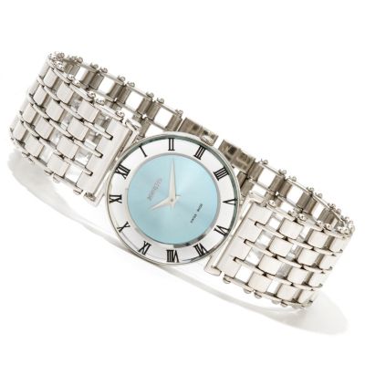619-721 - Jowissa Women's Roma Swiss Made Quartz Stainless Steel Bracelet Watch