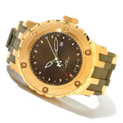 INVICTA MEN'S RESERVE SUBAQUA SWISS MADE QUARTZ STRAP WATCH