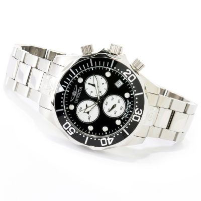 INVICTA MEN'S GRAND DIVER SWISS MADE QUARTZ CHRONO BRACELET WATCH