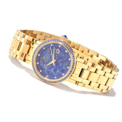 619-939 - Clara by CW Women's Quartz Bracelet Watch Made w/ Swarovski&reg; Elements