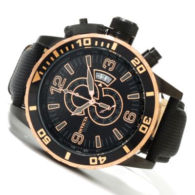 INVICTA MEN'S CORDUBA QUARTZ CHRONOGRAPH STRAP WATCH