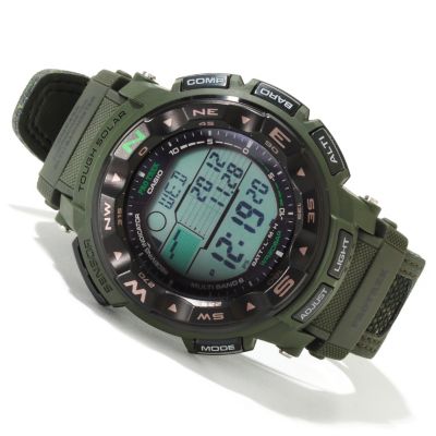 620-048 - Casio Men's Pro-Trek Solar Power Digital Alarm Strap Watch 1