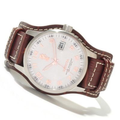 INVICTA MEN'S I FORCE QUARTZ LEGARTO STRAP WATCH